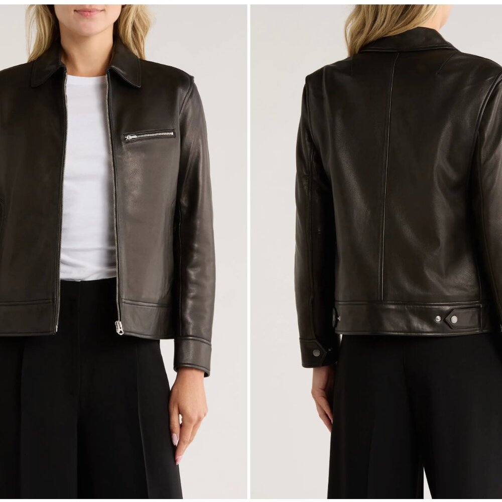 New Rag and Bone leather jacket - Picture 2 of 2